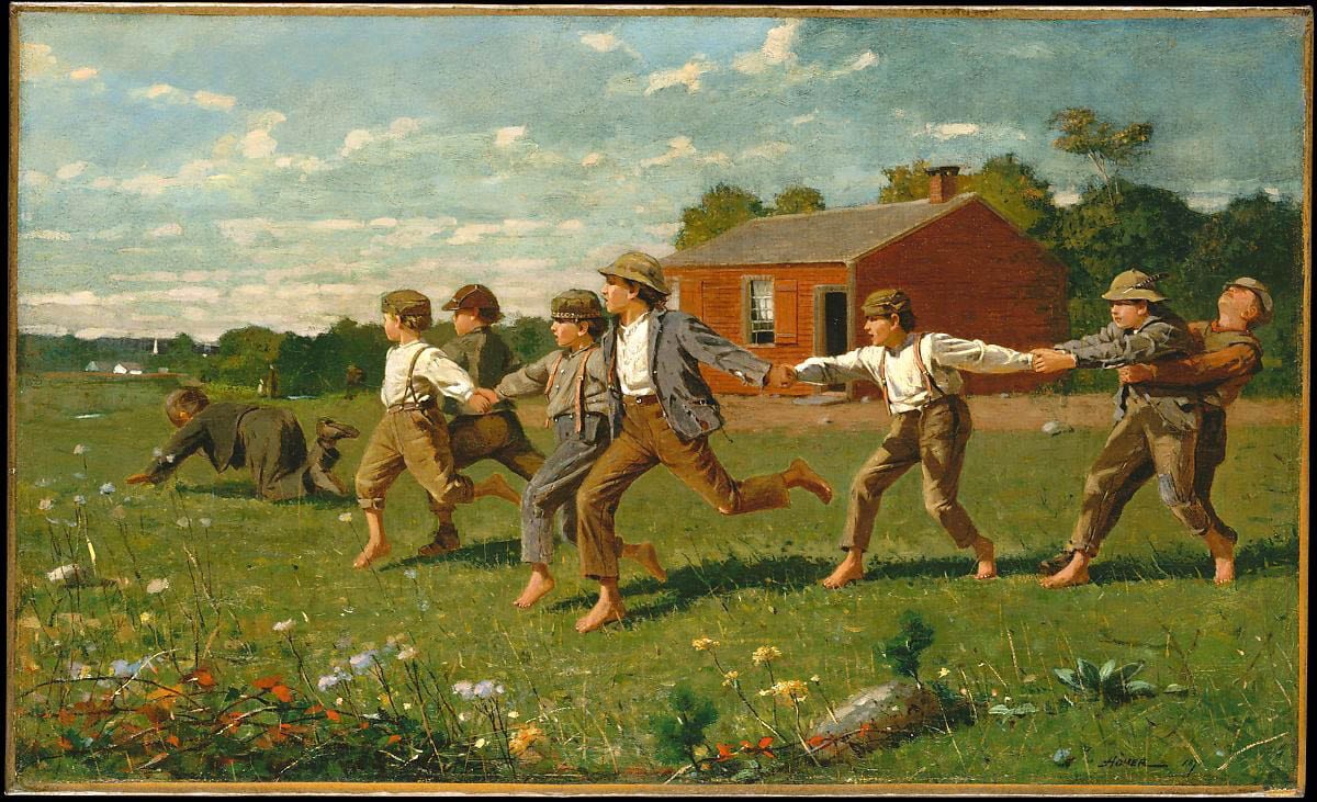 snap the whip winslow homer