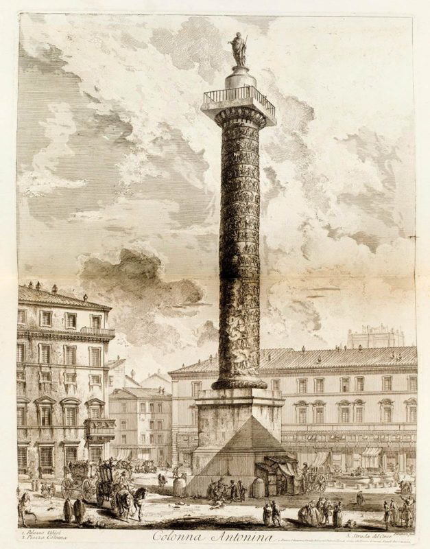 piranesi column marcus aurelius