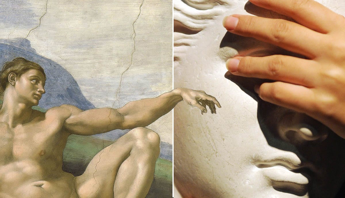 creation of adam michelangelo