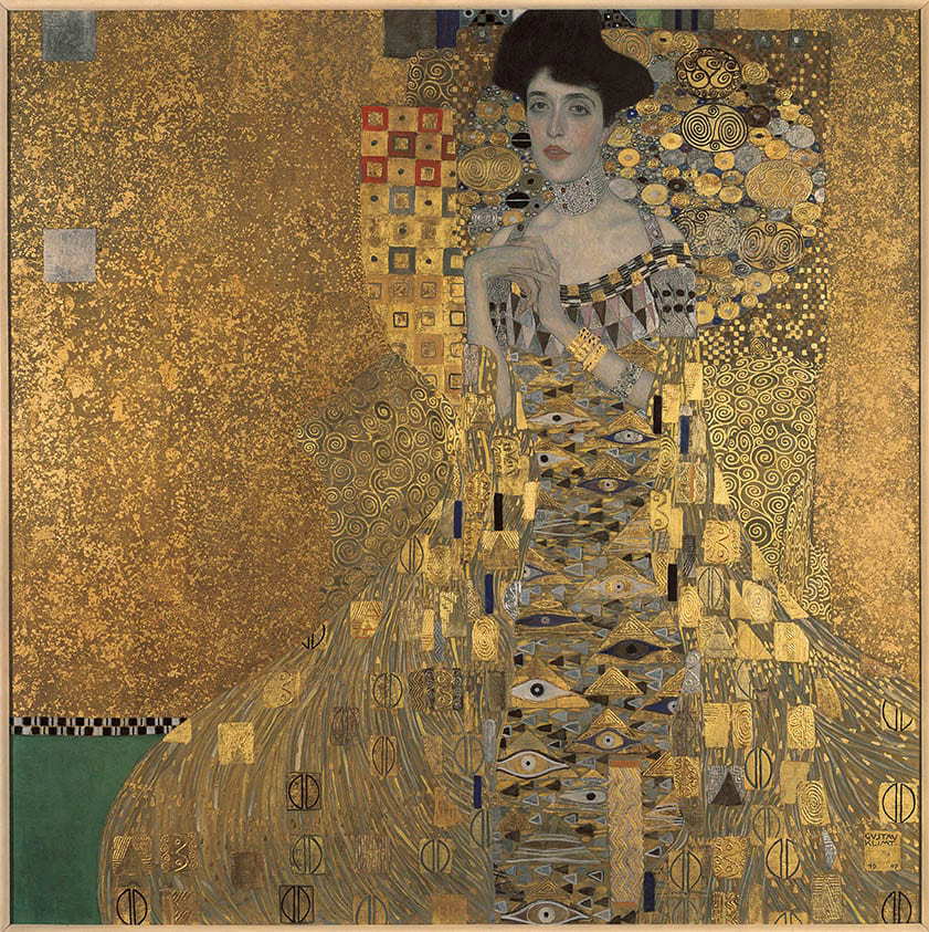 adele bloch bauer klimt painting