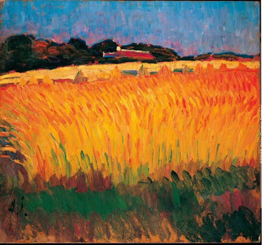 kornfeld bei carantec alexej von jawlensky