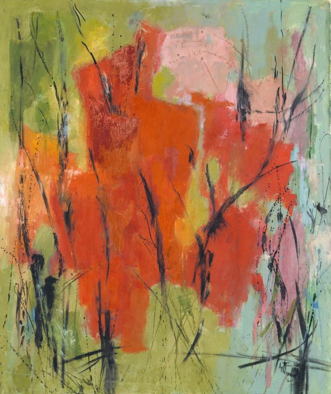 red abstraction alma thomas