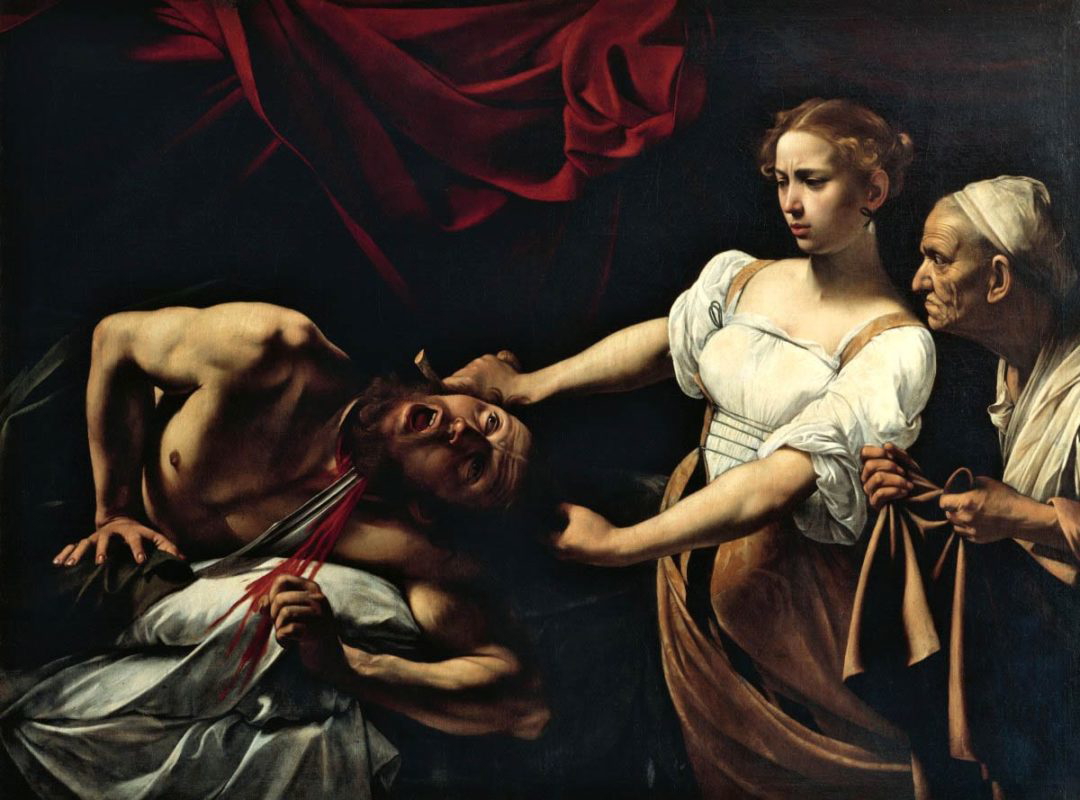 judith beheading holofernes caravaggio