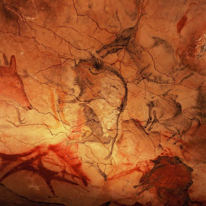 altamira paleolithic cave art yvon fruneau