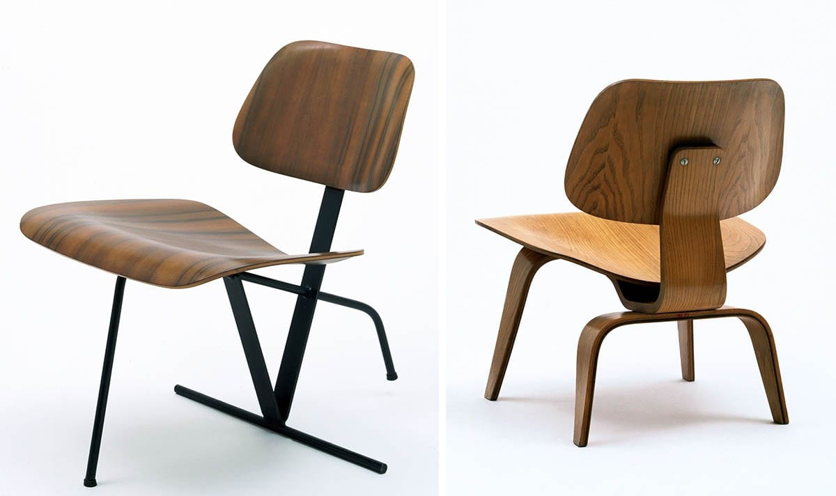 tilt back side chair charles ray eames