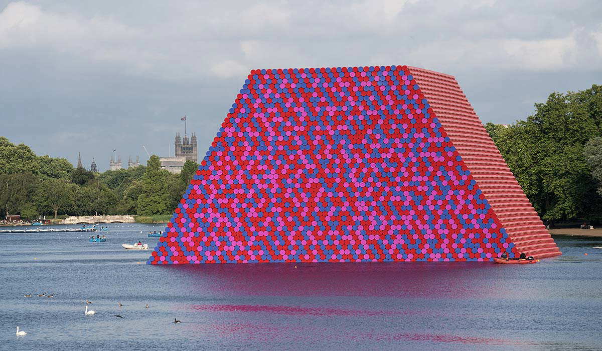 london mastaba christo