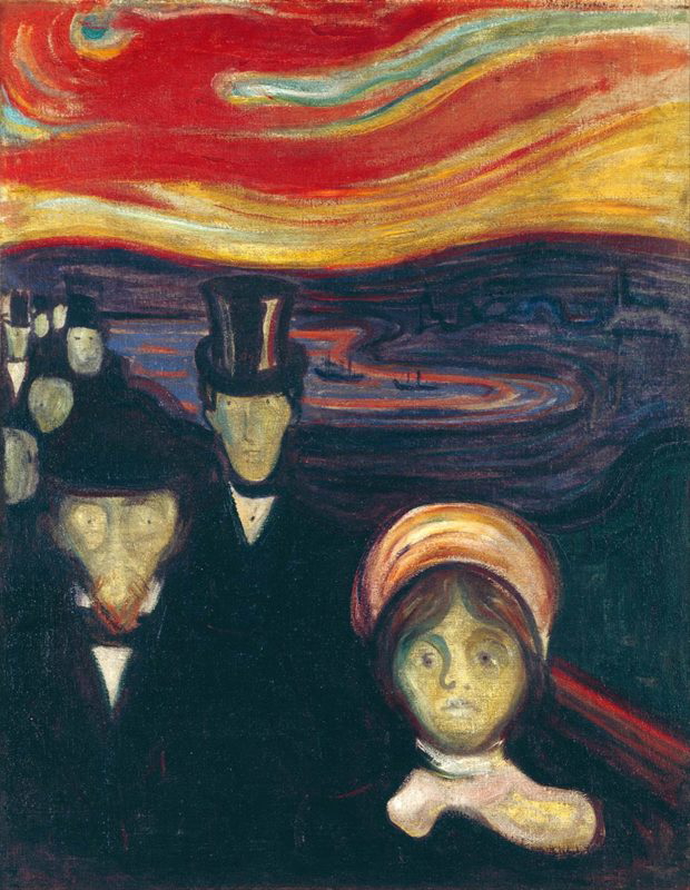 anxiety painting edvard munch