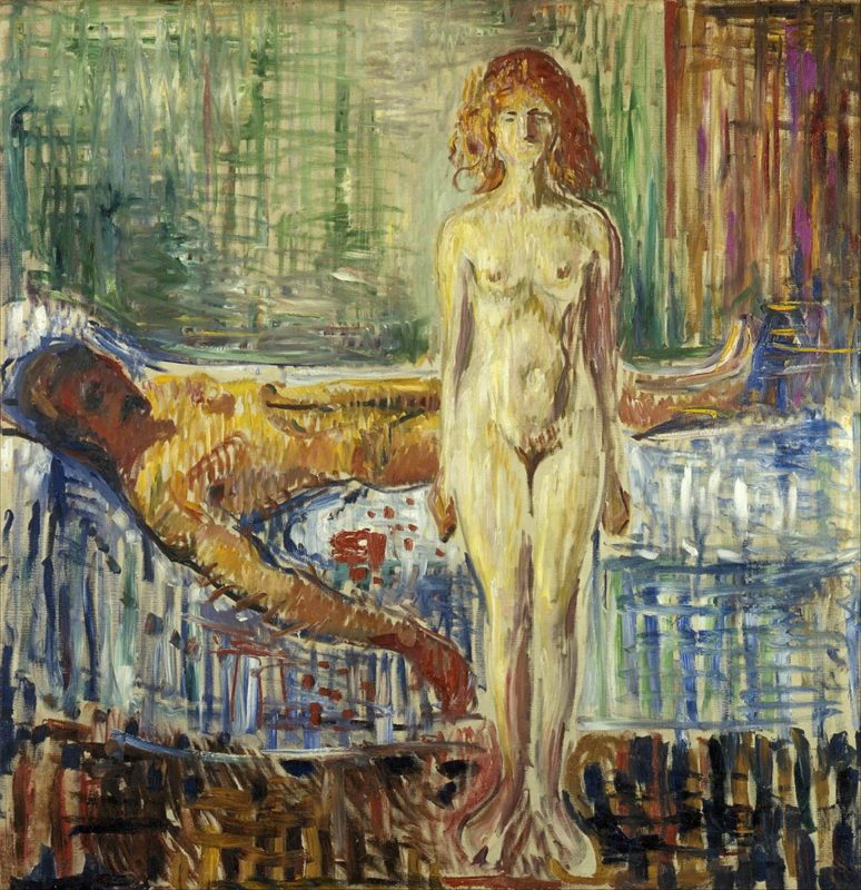 death of marat edvard munch