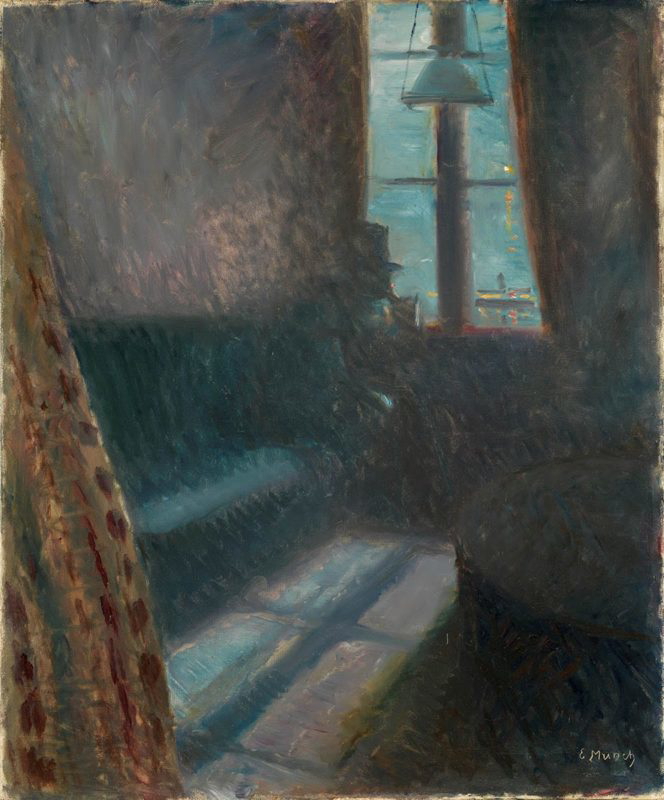 night in st cloud edvard munch painting