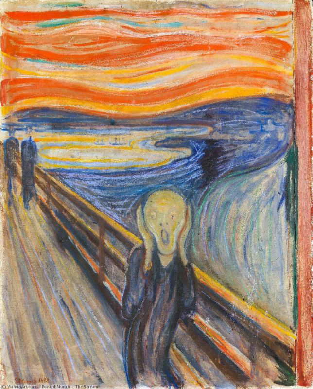 the scream edvard munch