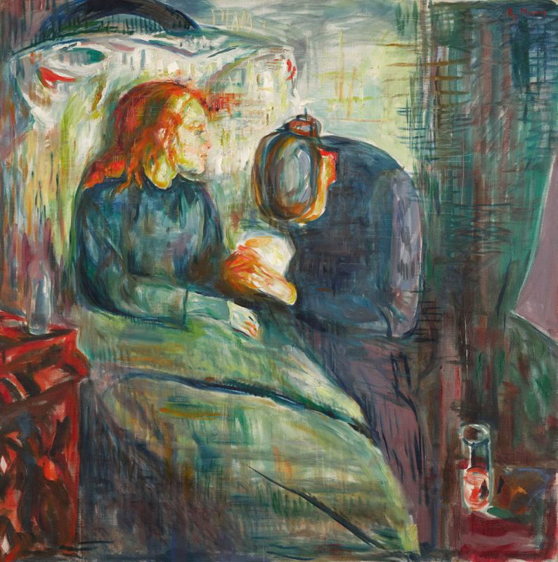 edvard munch sick child painting