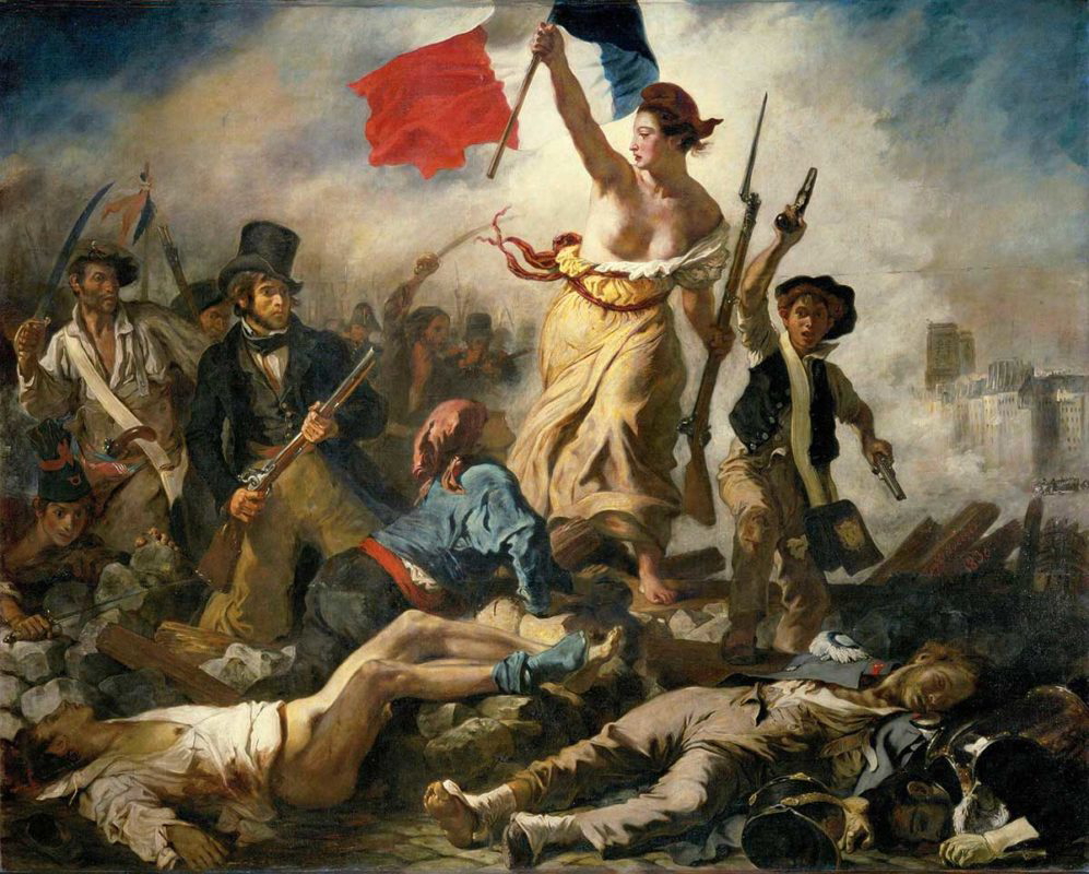 liberty leading people eugene delacroix