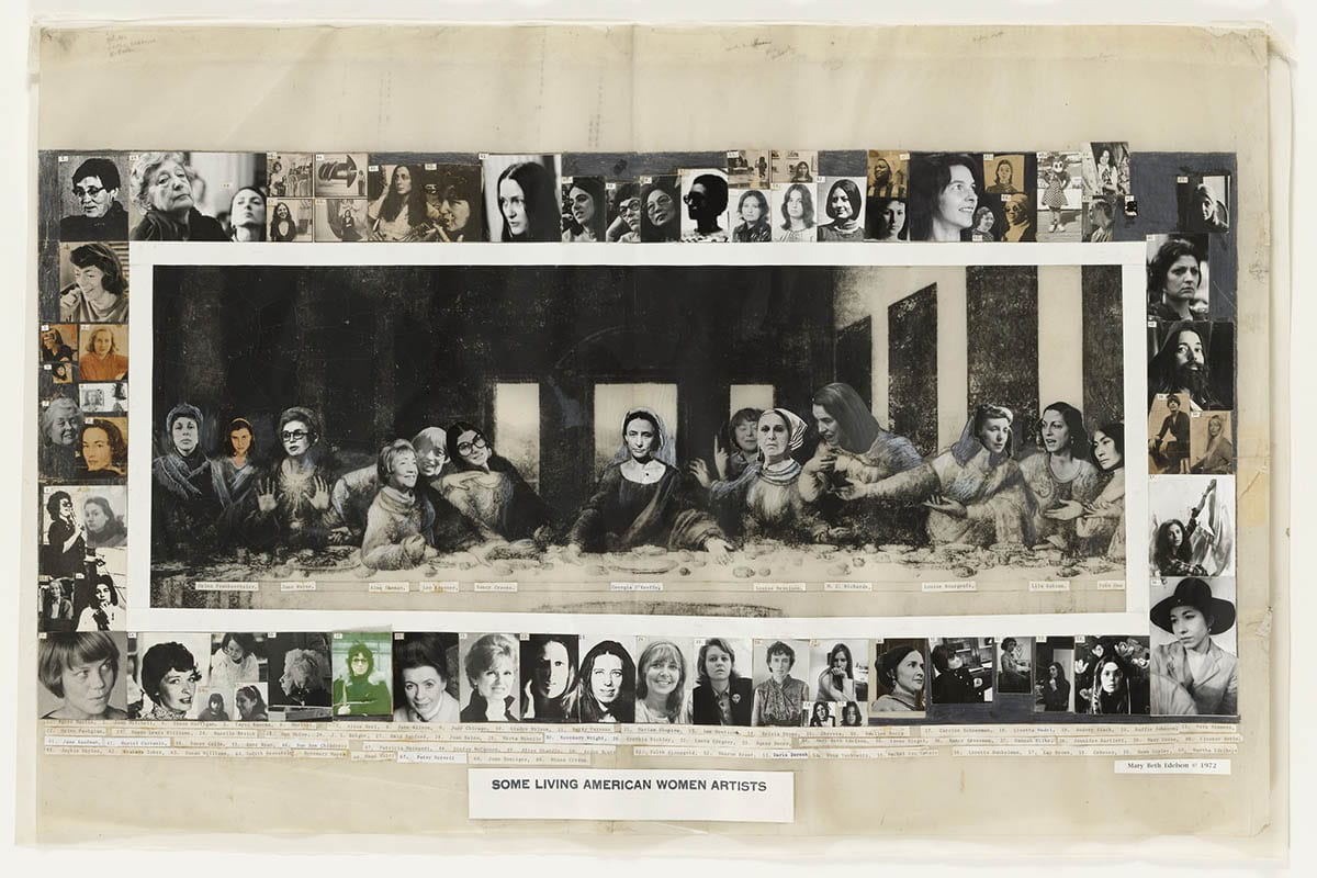 living american women artists last supper
