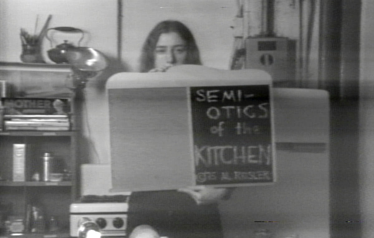semiotics of kitchen martha rosler