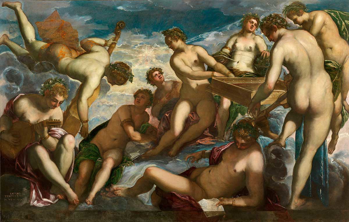the muses jacopo tintoretto