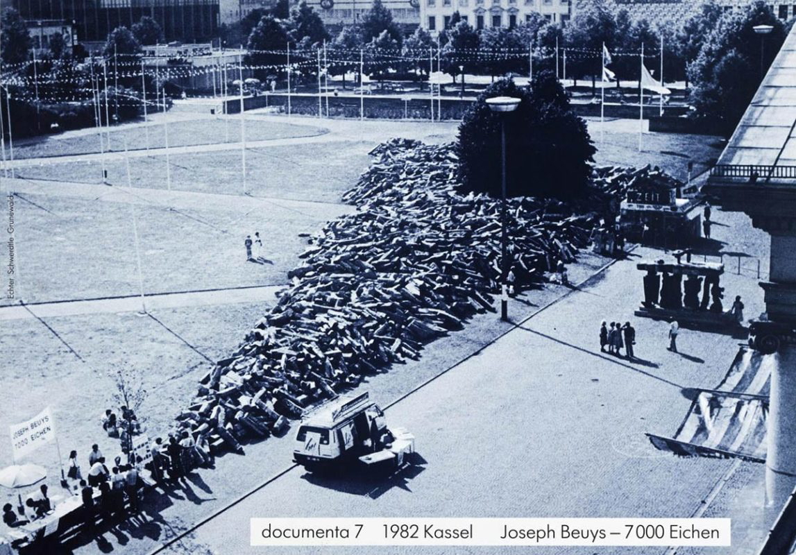 7000 oaks city forestation joseph beuys