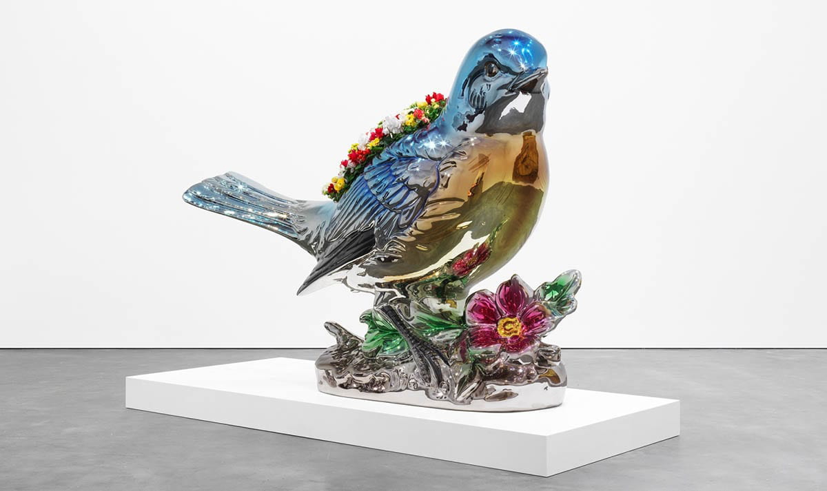 koons zwirner bluebird 