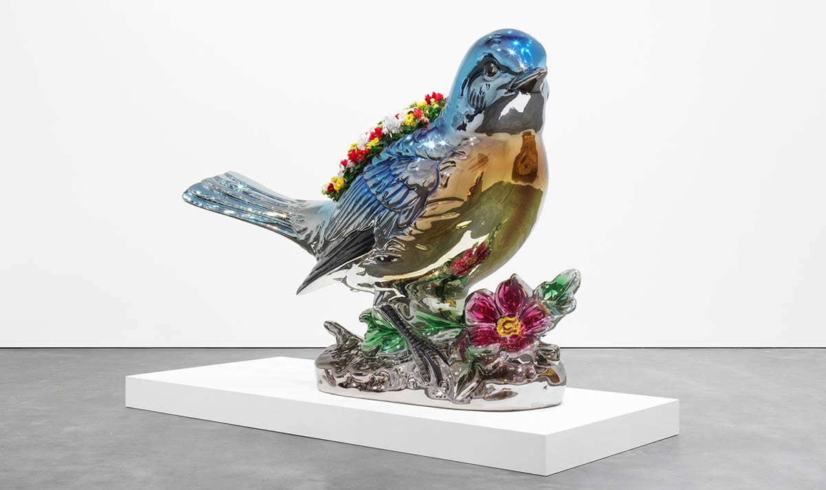 koons zwirner bluebird 