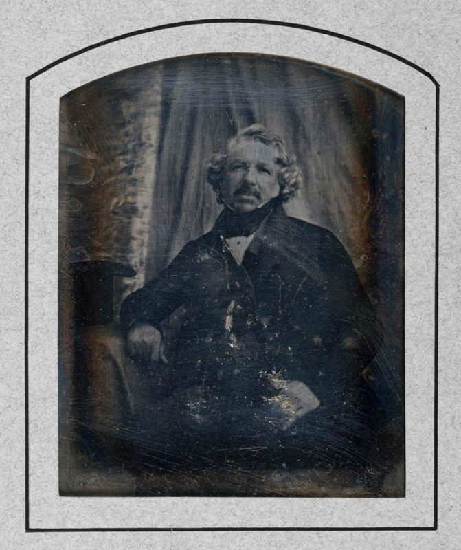 louis jacques mande daguerre portrait