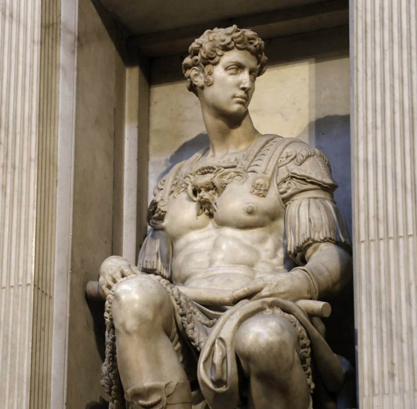 giuliano de medici michelangelo