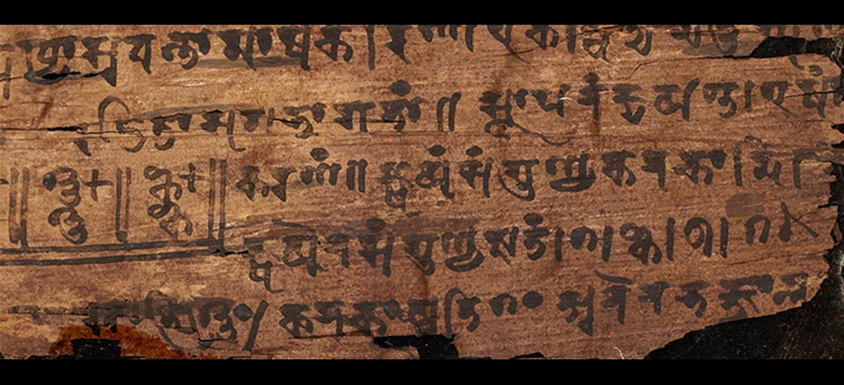 bakhshali manuscript zero symbol