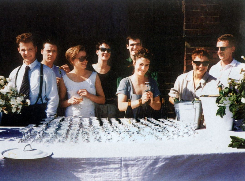 frieze party 1988 yba damien hirst