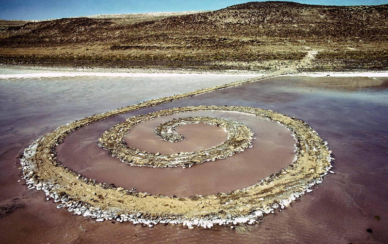 robert smithson spiral jetty