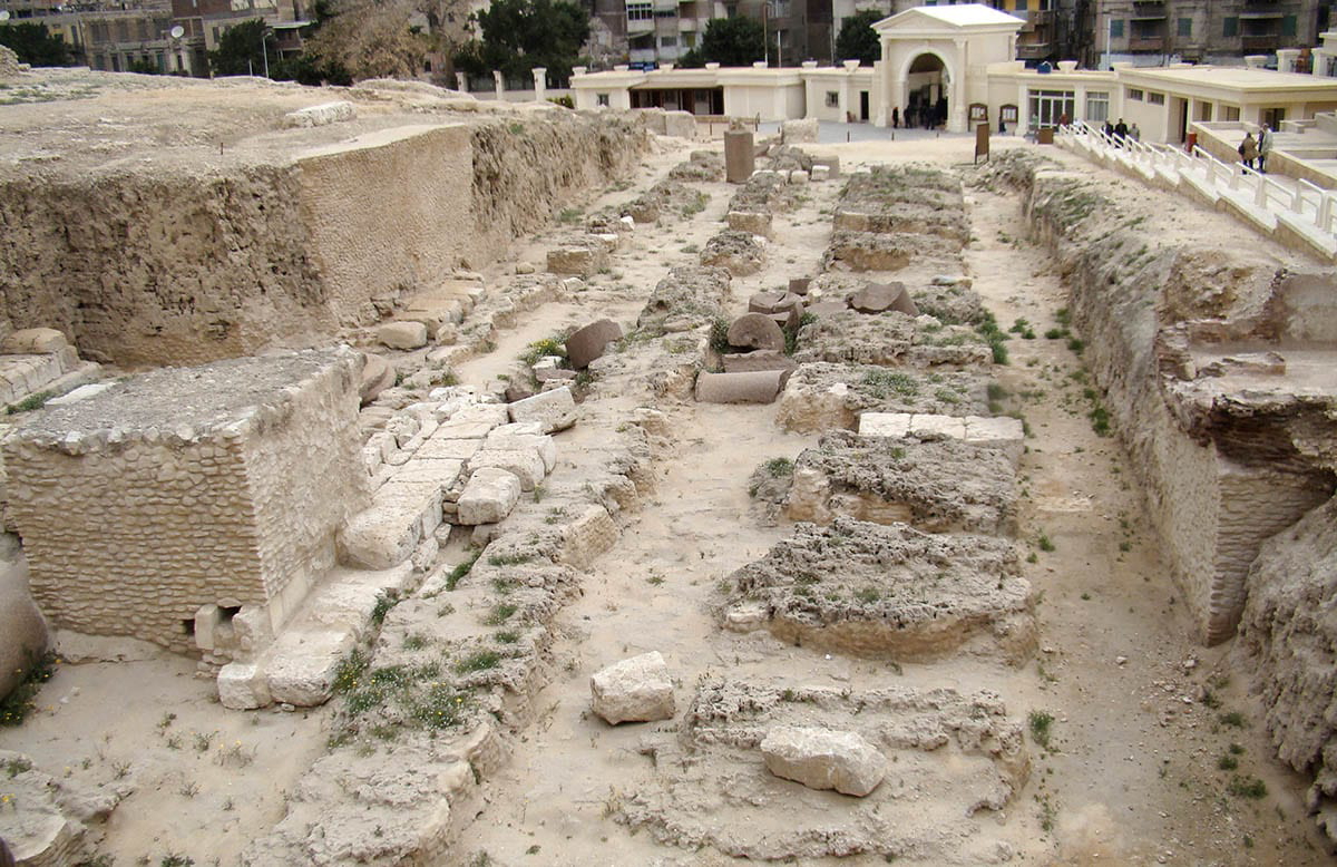 Ruins of the Serapeum, Alexandria