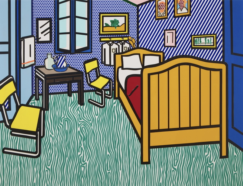 Bedroom at Arles (Study) by Roy Lichtenstein