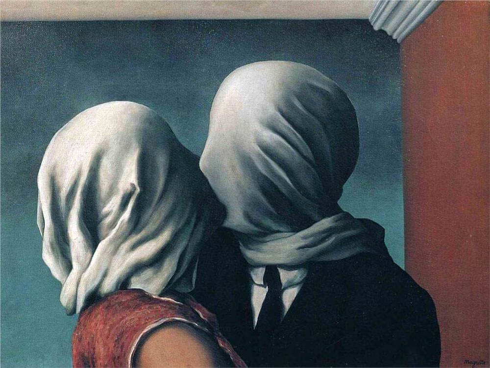 the lovers ii rene magritte