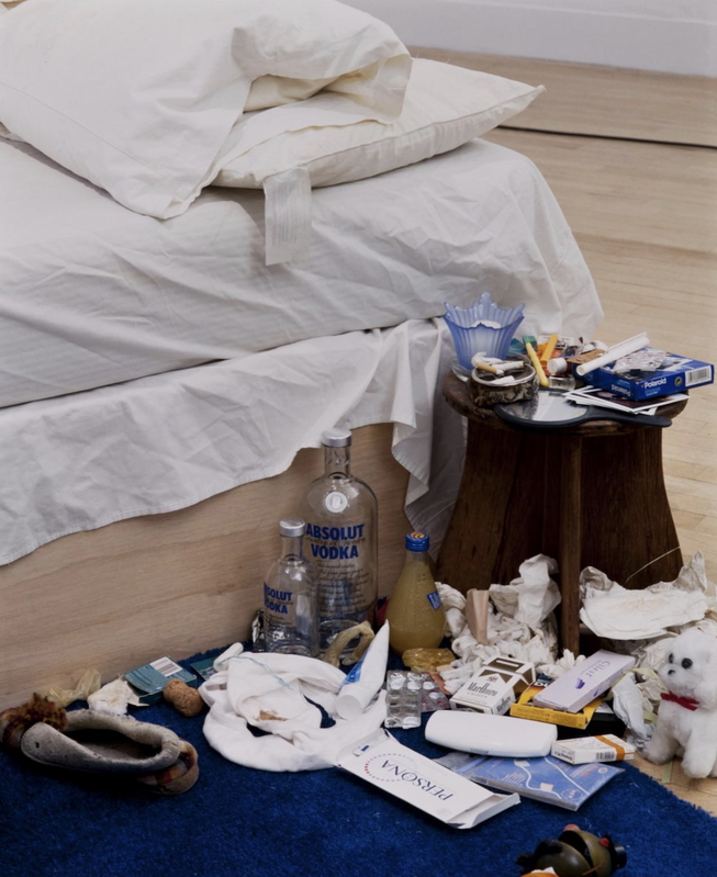 Details of My Bed by Tracey Emin