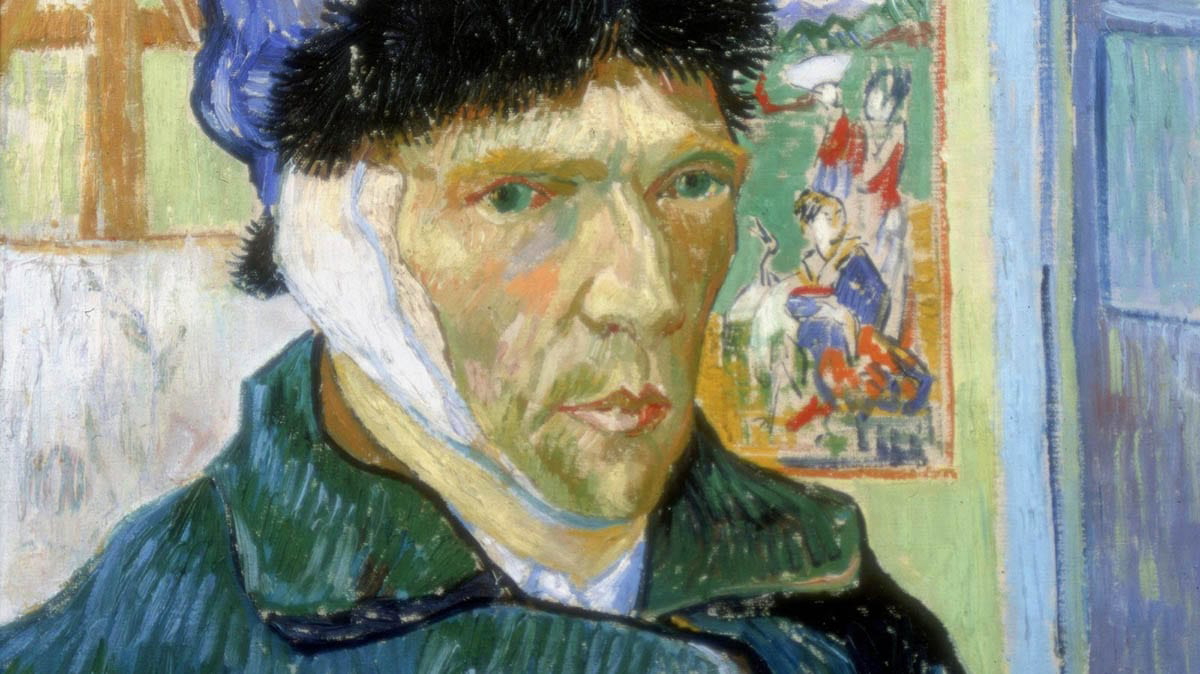 vincent van gogh self portrait bandaged ear