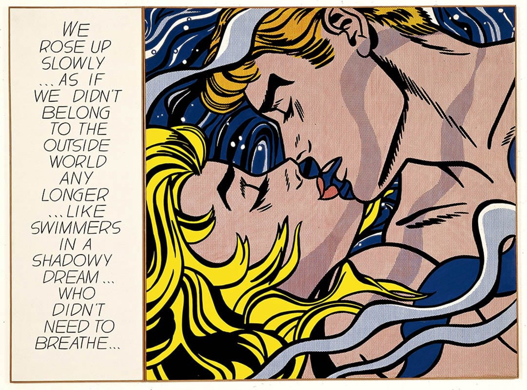 we rose up slowly roy lichtenstein