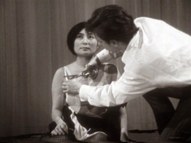cut piece yoko ono