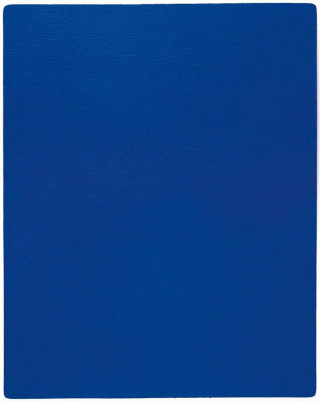 yves klein blue monochrome