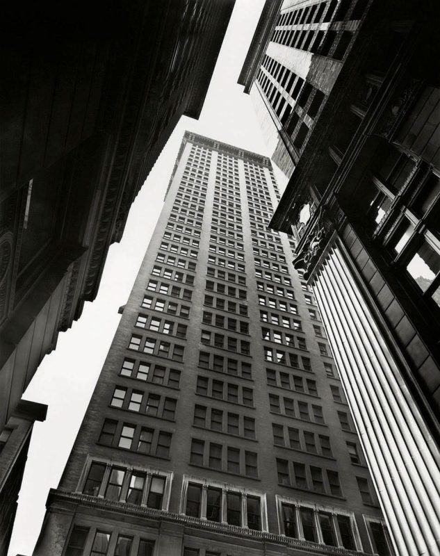 canyon broadway exchange place berenice abbot