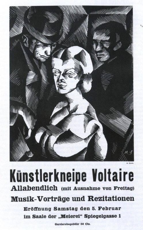 poster cabaret voltaire opening