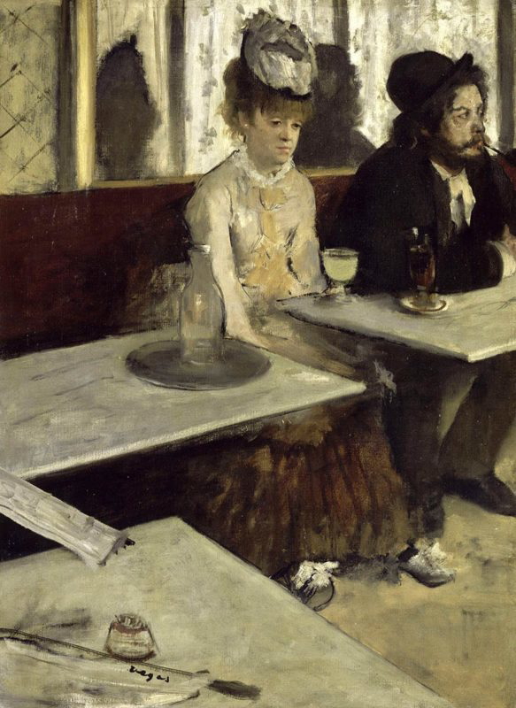 l'absinthe edgar degas