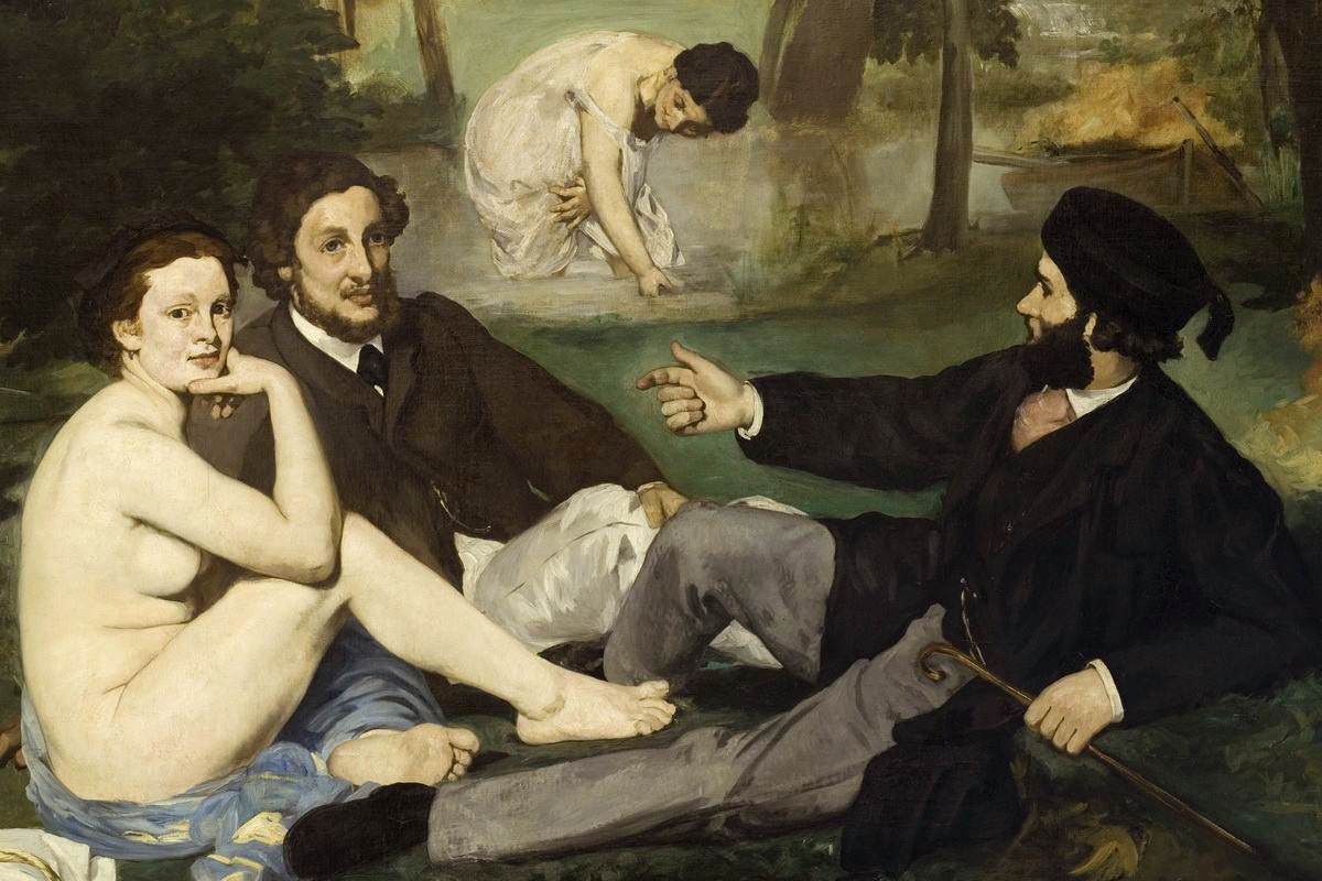 le dejeuner sur l'herbe edouard manet
