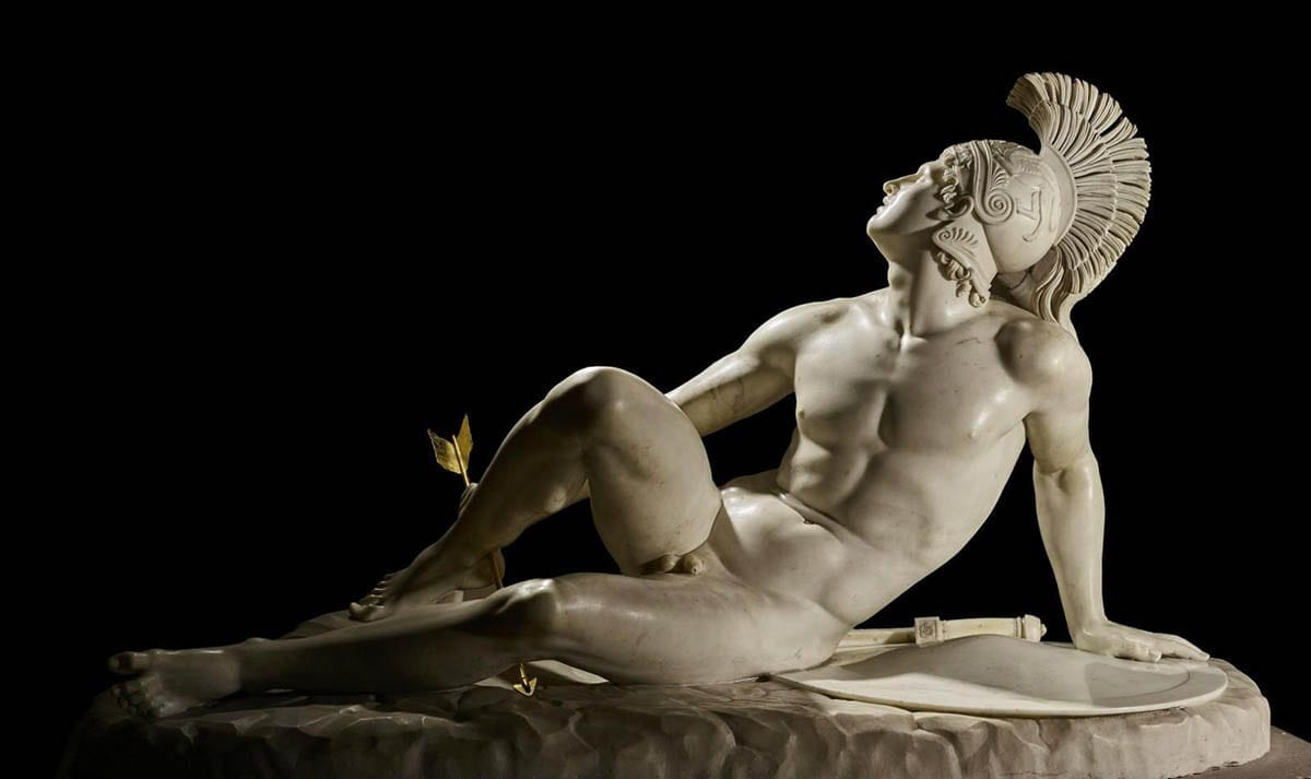 wounded achilles filippo albacini