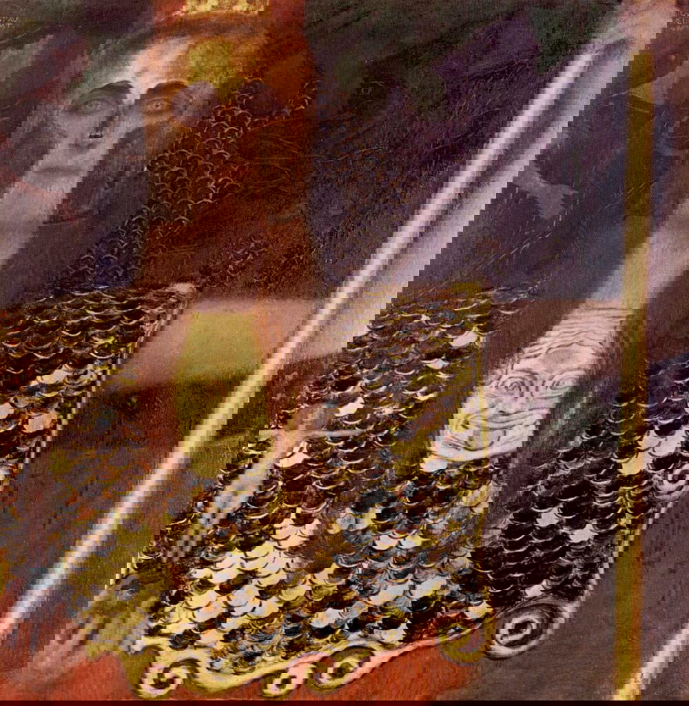 gustav-klimt-athena-pallas-painting