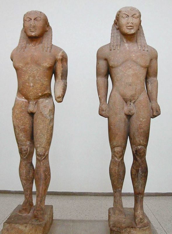 kouroi statue delphi