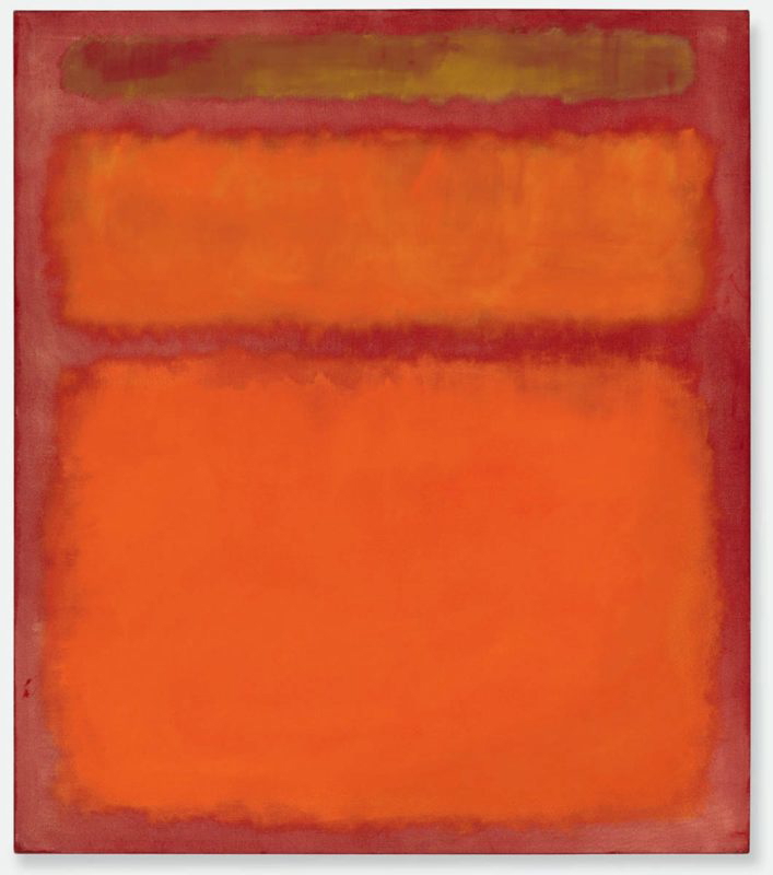 mark rothko orange red yellow