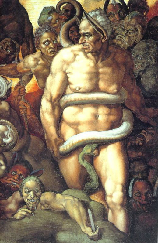the last judgment michelangelo