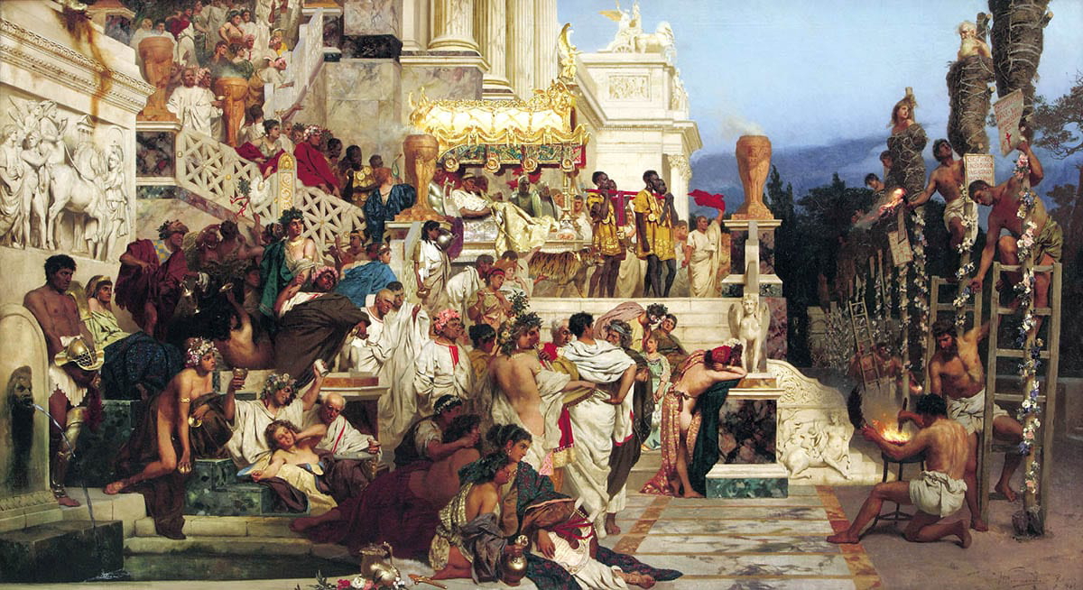 nero's torches henryk siemiradzki