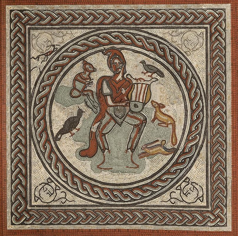 orphic mosaic