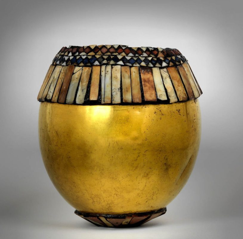 golden ostrich egg