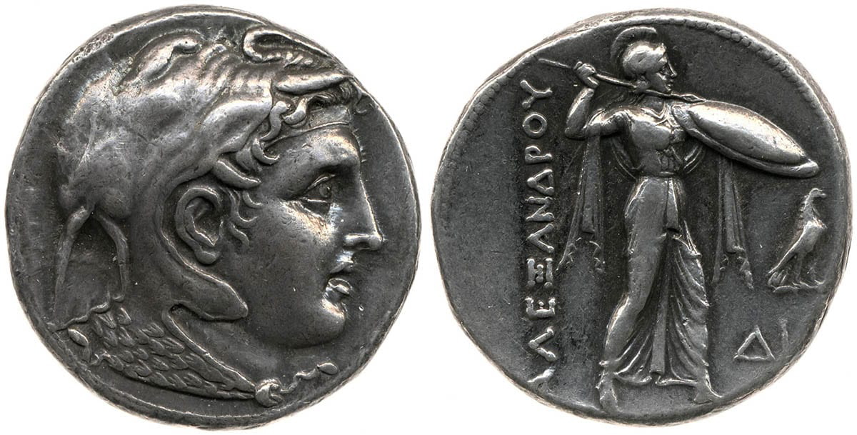 silver coin ptolemy