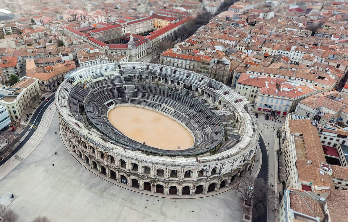 roman coliseum nimes
