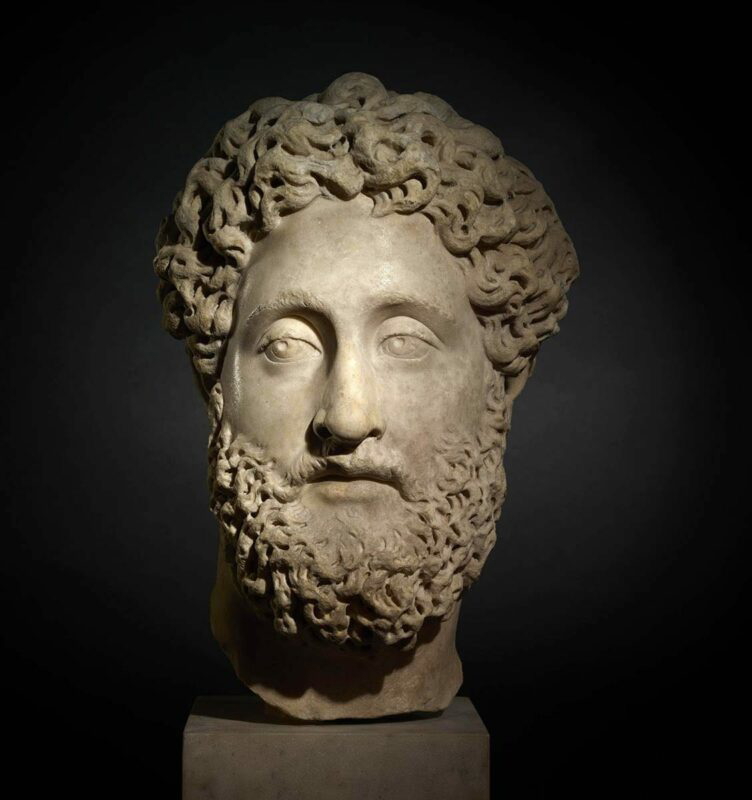 commodus bust